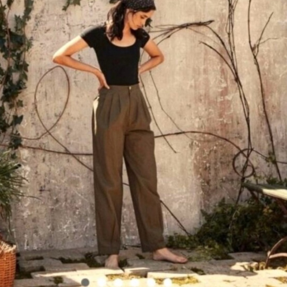 Doen Zora Olive green Women’s Pants